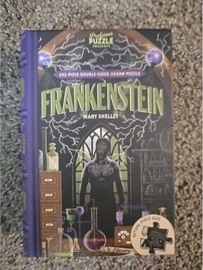 FRANKENSTEIN - 252 Piece Double-Sided Jigsaw Puzzle (Professor Puzzle)